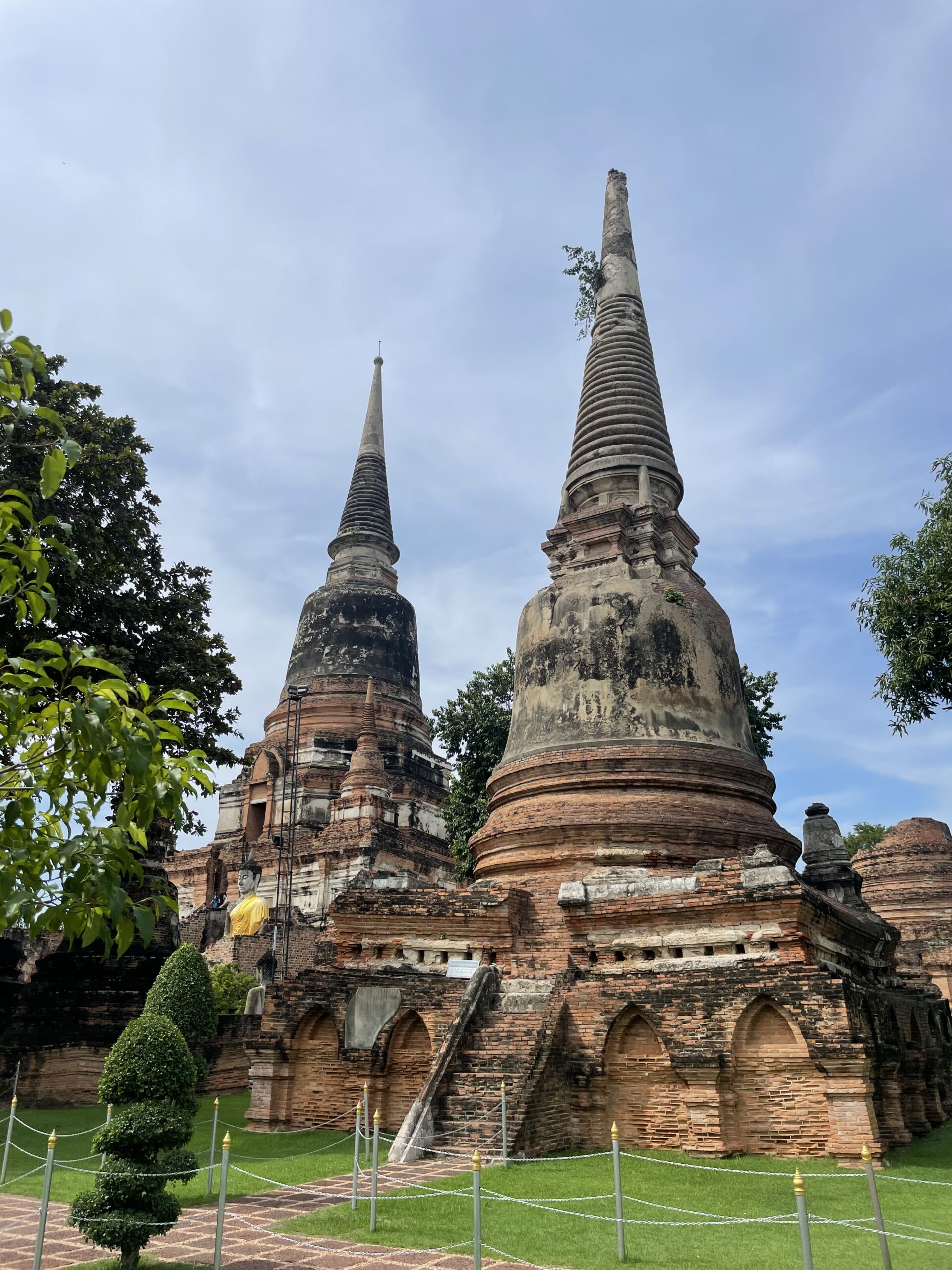 Templo antiguo en Ayutthaya, Tailandia