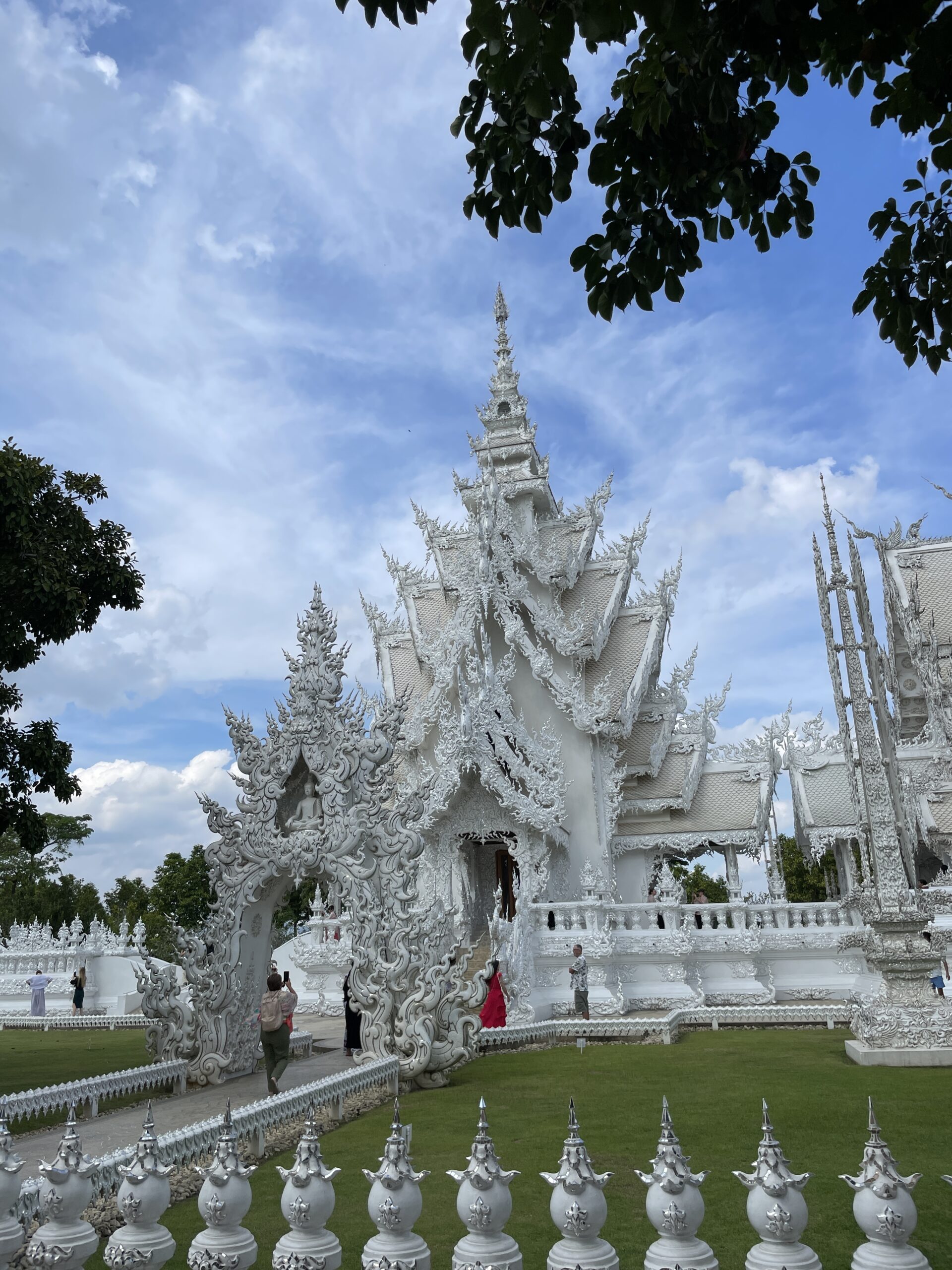 Templo Blanco Wat Rong Khun en Chiang Rai