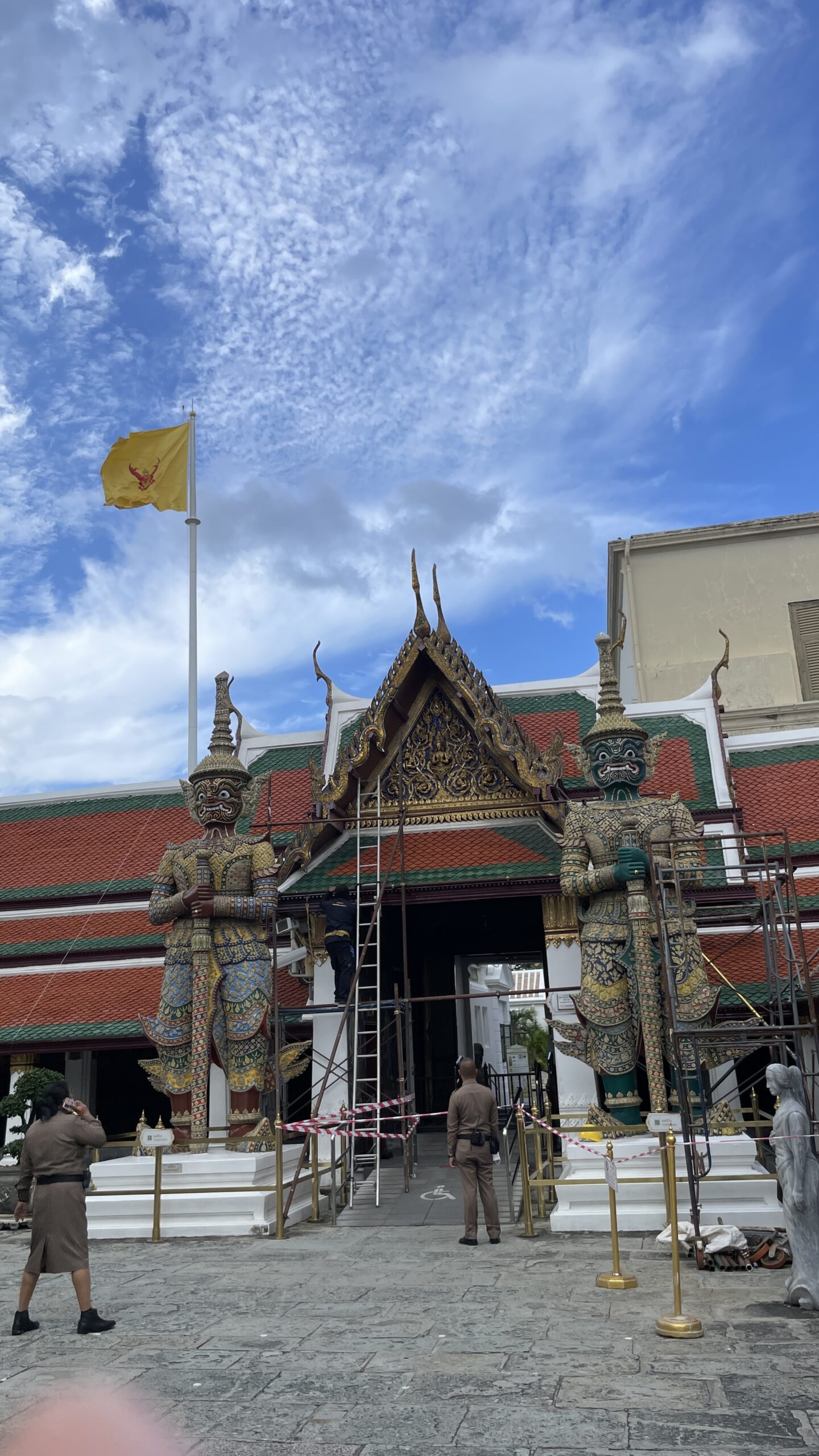 Entrada al Gran Palacio de Bangkok