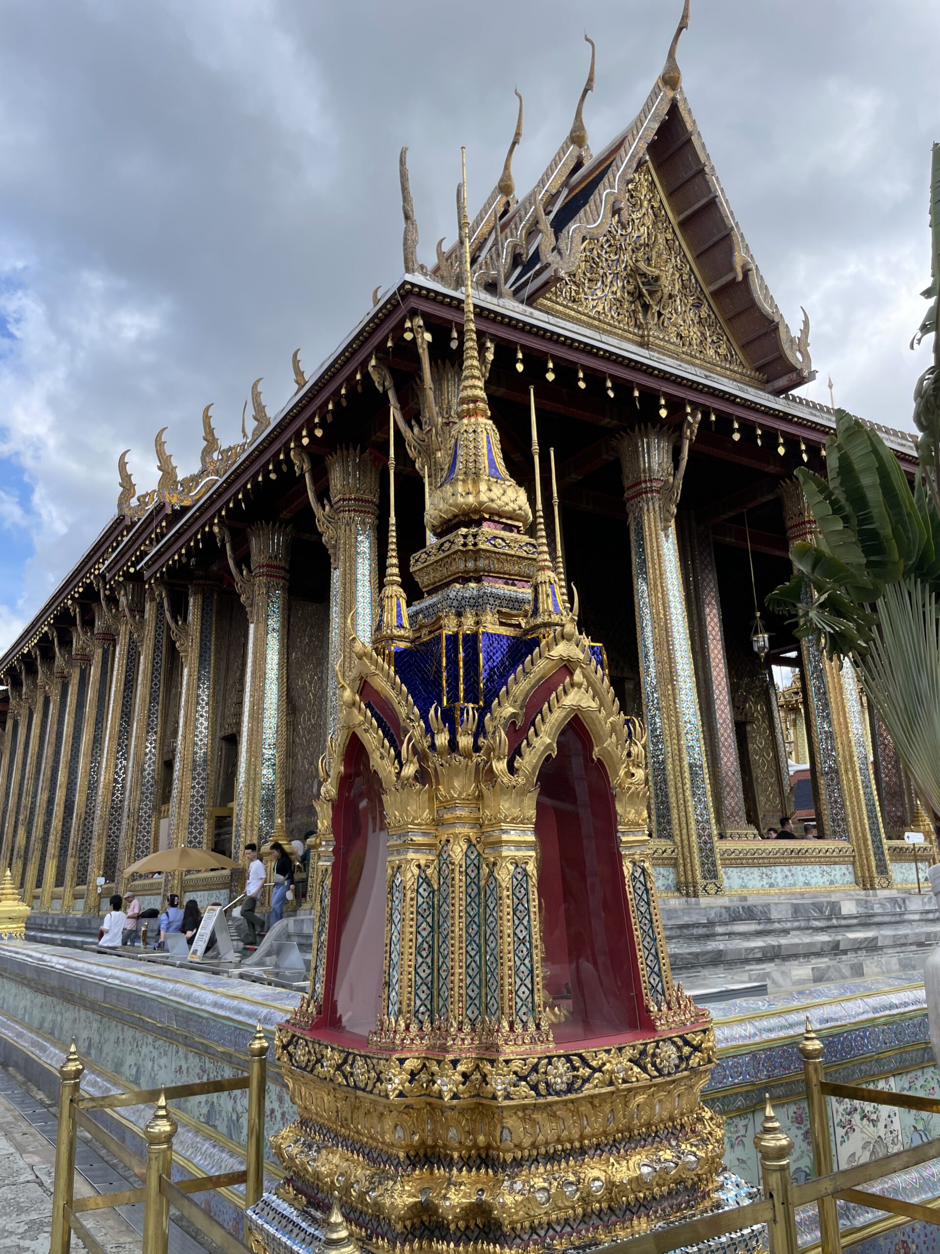 Jardines y templos del Gran Palacio de Bangkok