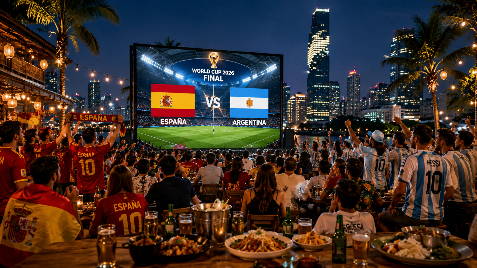 ¿Dónde ver la final del Mundial 2026 en Tailandia? Los mejores bares y pantallas gigantes