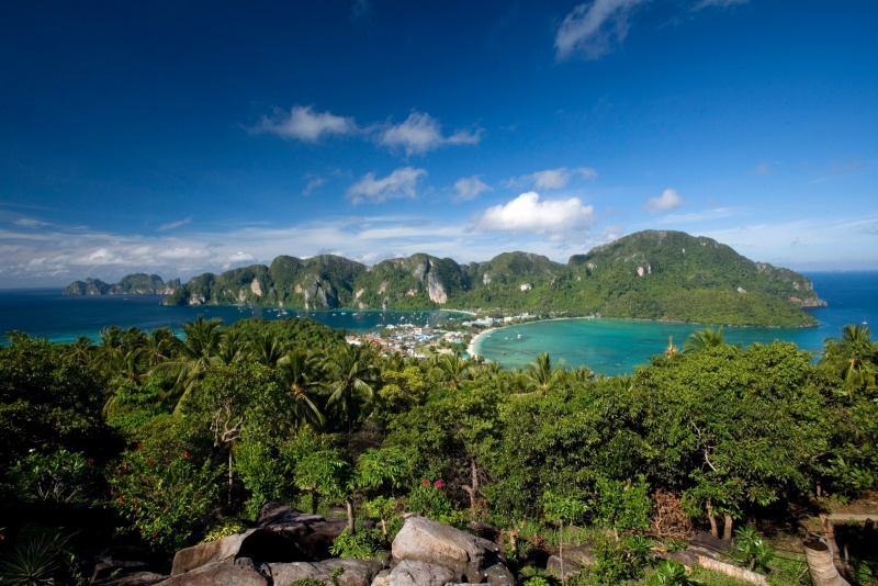 Playa de Phi Phi Don en Tailandia
