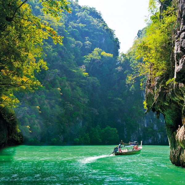 Hong Lagoon en Krabi, Tailandia